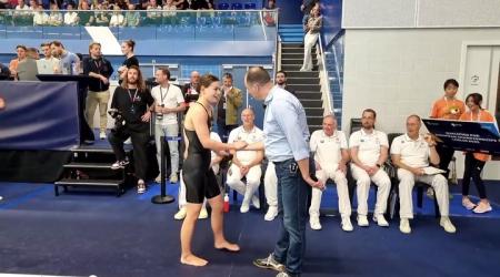 Dutch Qualifiers - Post race interview 200m vlinderslag (v)