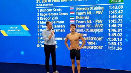 Tiago Gomes na de 200 vrij