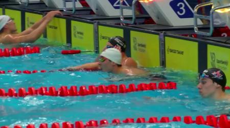 Dutch Qualifiers - Post race interview 100m vrije slag (m)