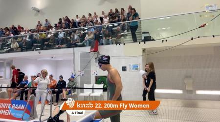 NK korte baan - Nederlands Record Tessa Giele